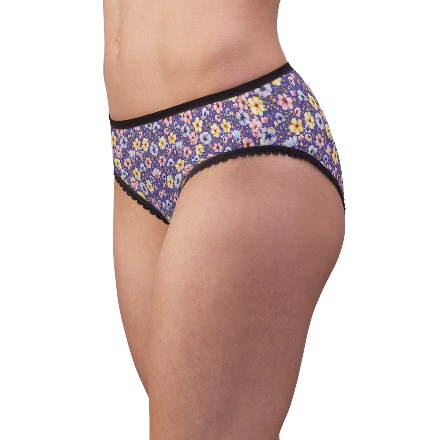 Floral Cotton Women's Briefs – Comfortable & Stylish Intimates for Everyday Wear