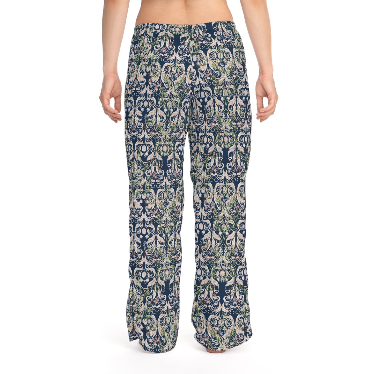 Cozy Floral Women's Pajama Pants, Relaxing Lounge Wear, Comfy Sleepwear, Ideal Gift for Her, Perfect for Relaxation and Home