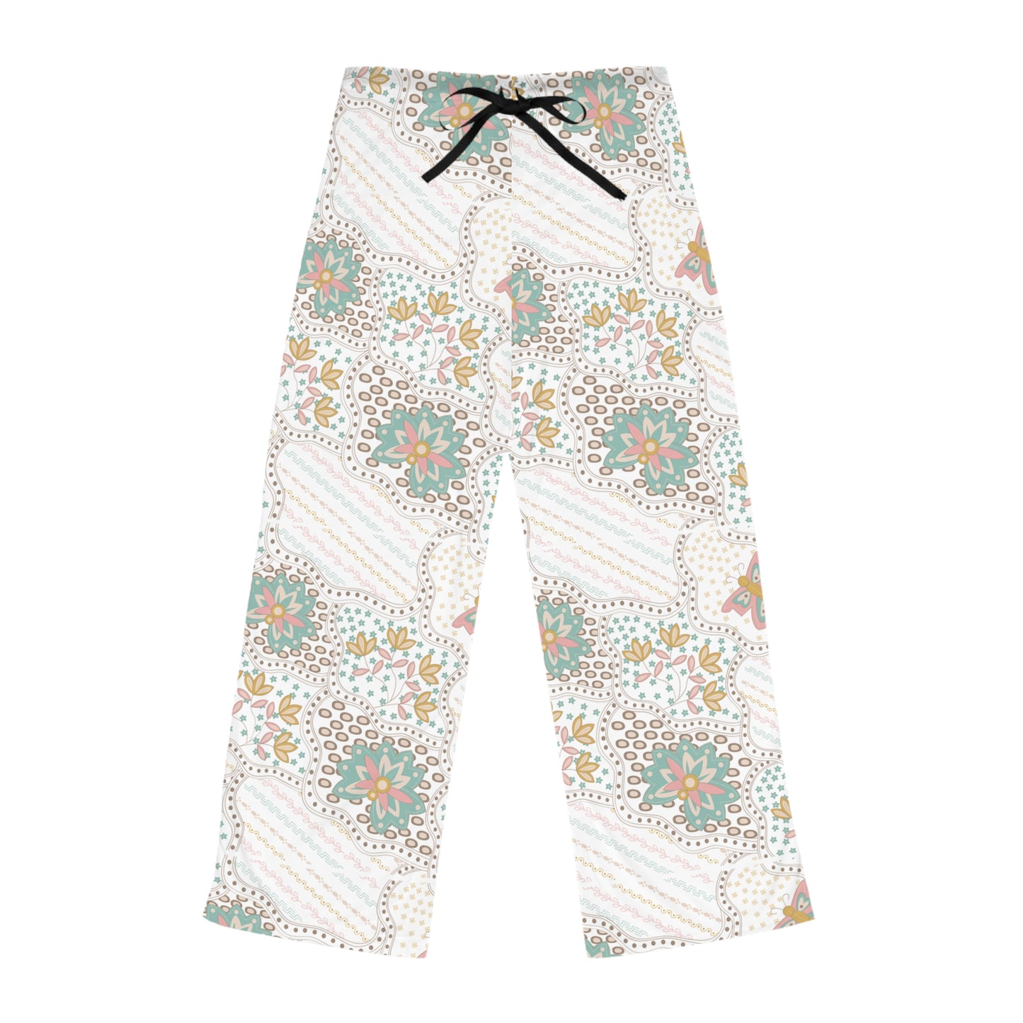 Cozy Floral Women's Pajama Pants – Relax in Style
