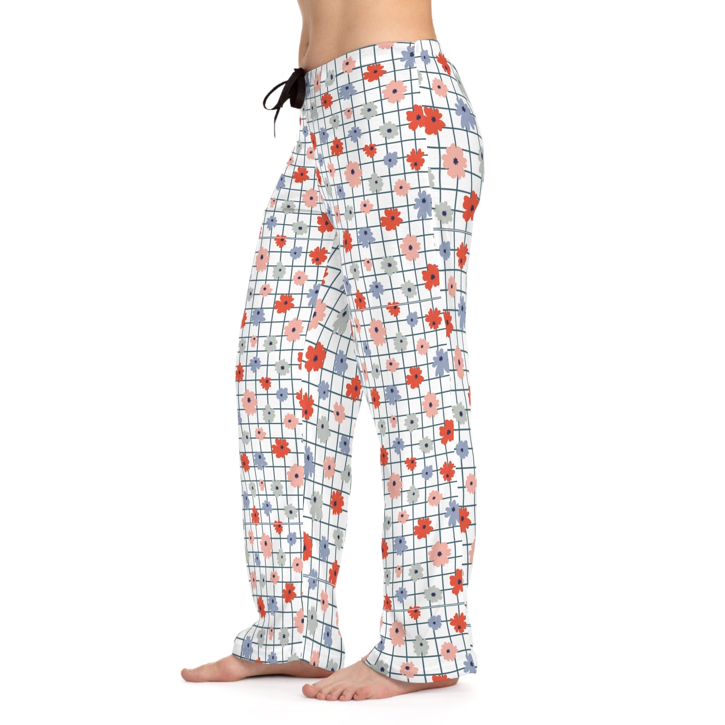 Floral Women's Pajama Pants - Comfortable & Stylish for Relaxation
