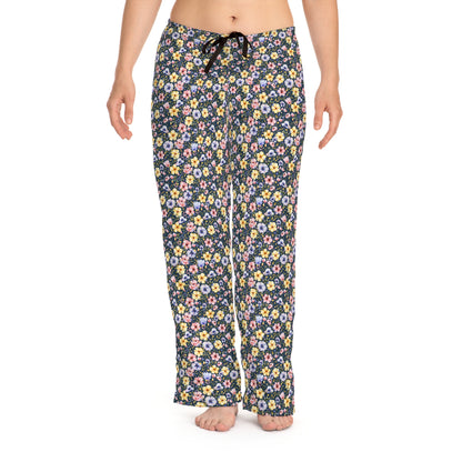 Women's Floral Pajama Pants - Cozy Sleepwear for Relaxation and Dreamy Nights