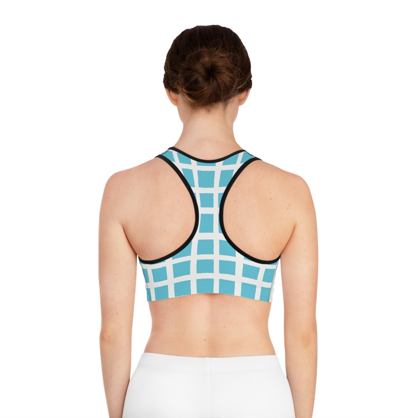 Stylish Sports Bra, Workout Bra, Fitness Top, AOP Activewear, Casual Exercise Gear, Unique Athletic Wear