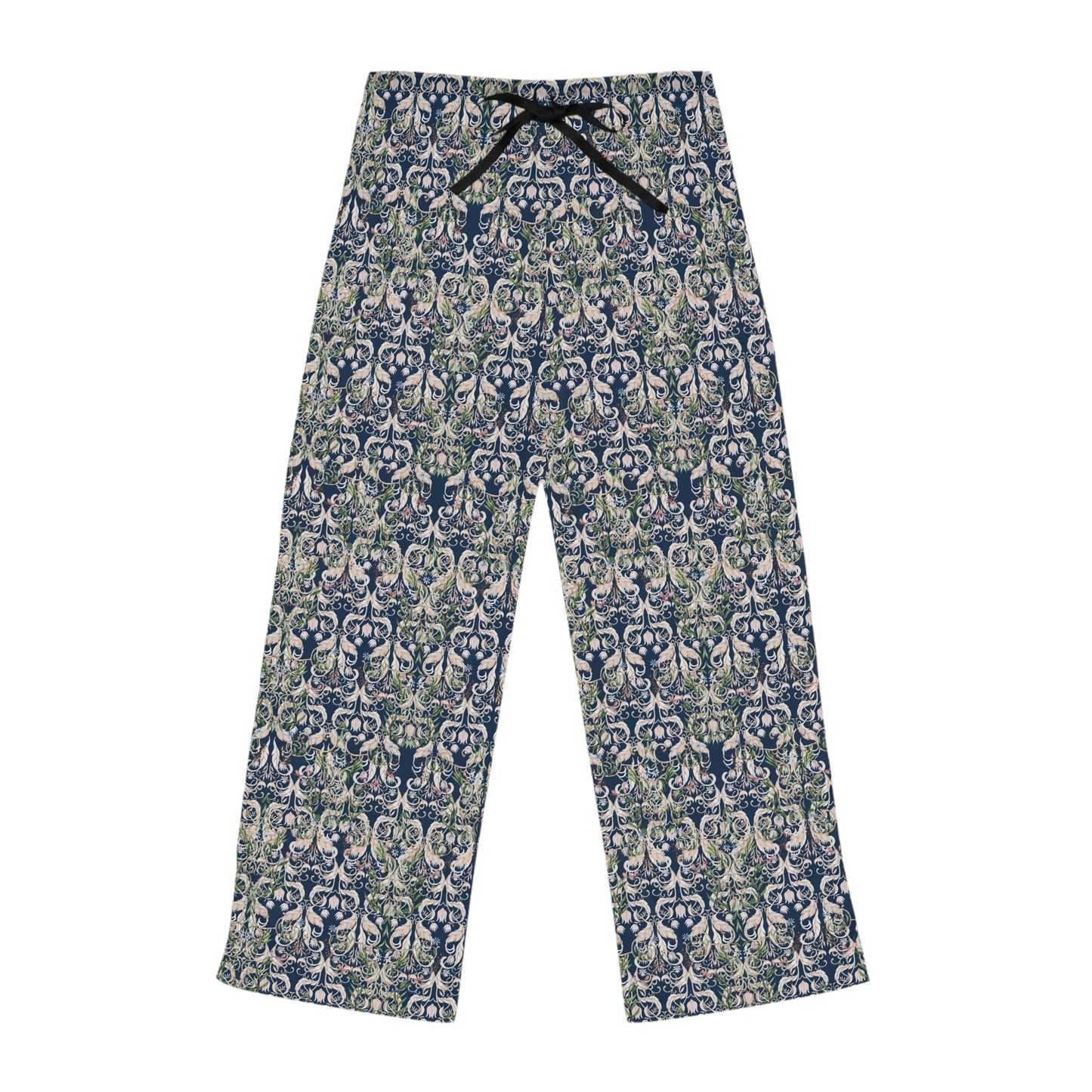 Cozy Floral Women's Pajama Pants, Relaxing Lounge Wear, Comfy Sleepwear, Ideal Gift for Her, Perfect for Relaxation and Home