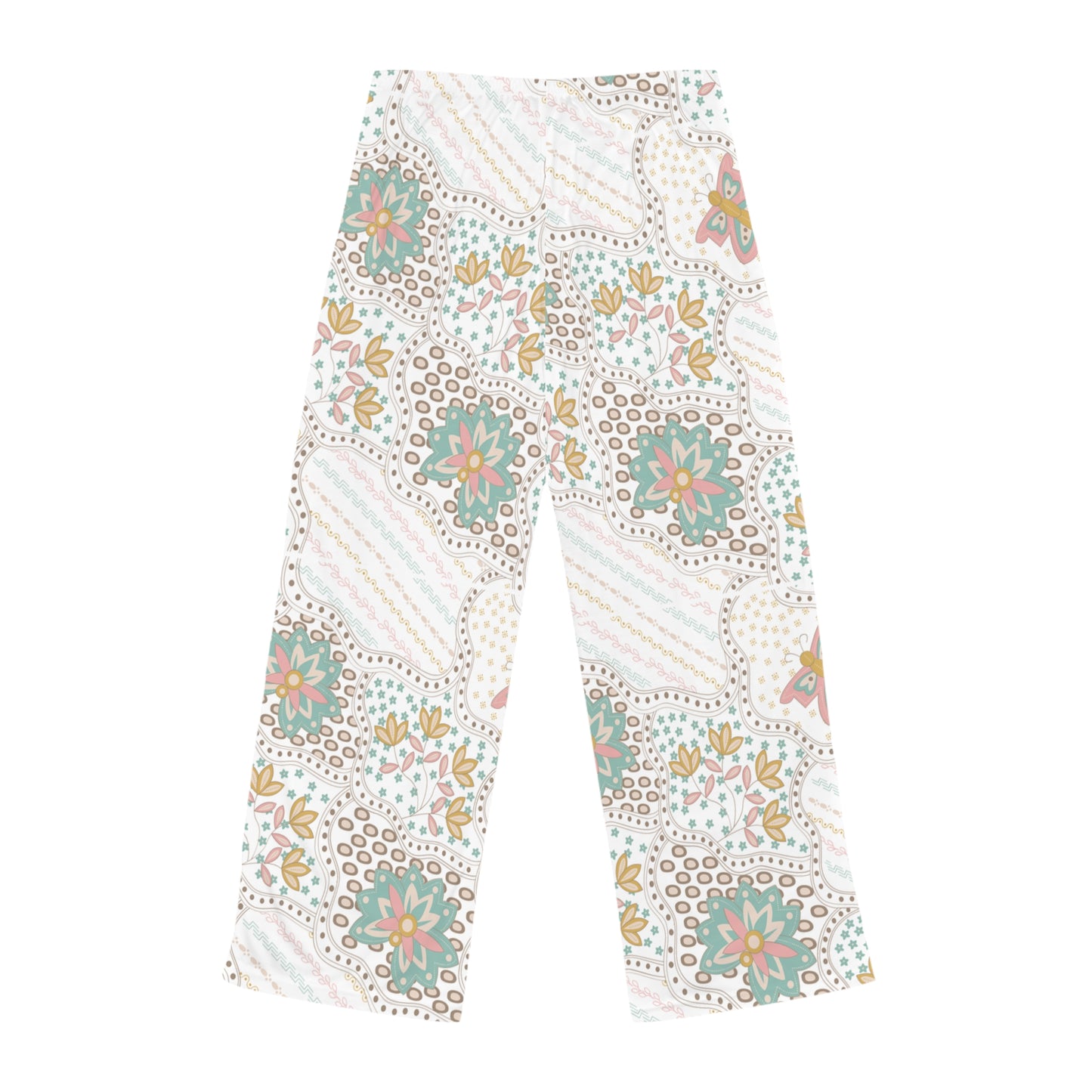 Cozy Floral Women's Pajama Pants – Relax in Style