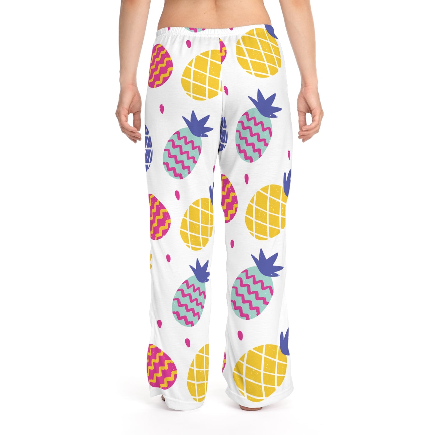 Tropical Pineapple Women's Pajama Pants - Fun and Cozy Nightwear