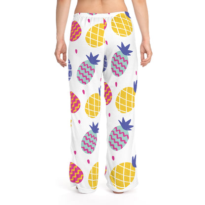 Tropical Pineapple Women's Pajama Pants - Fun and Cozy Nightwear