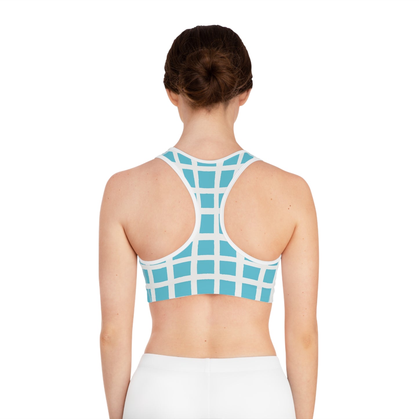 Stylish Sports Bra, Workout Bra, Fitness Top, AOP Activewear, Casual Exercise Gear, Unique Athletic Wear