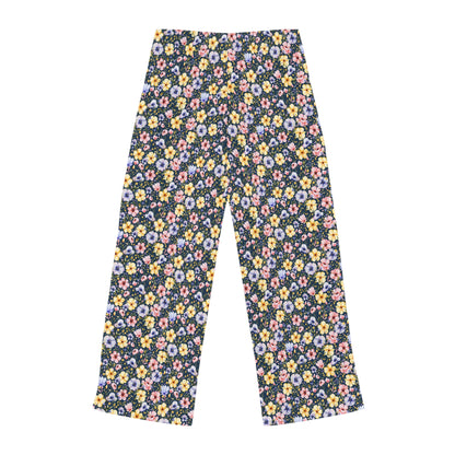 Women's Floral Pajama Pants - Cozy Sleepwear for Relaxation and Dreamy Nights