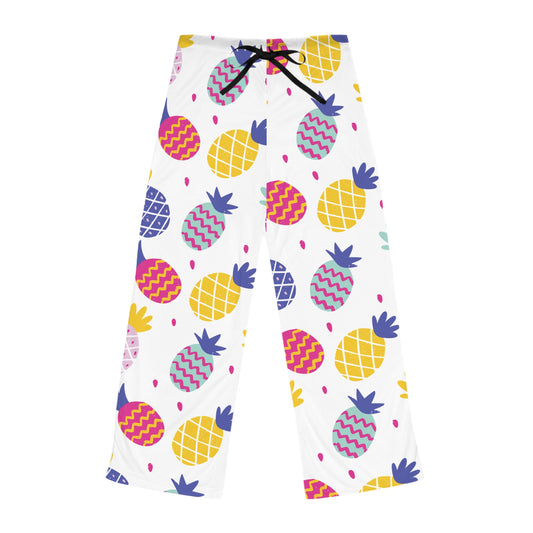 Tropical Pineapple Women's Pajama Pants - Fun and Cozy Nightwear