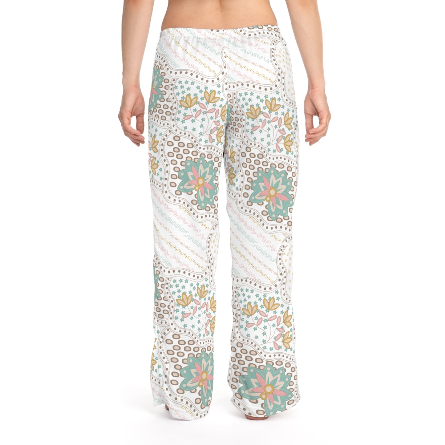 Cozy Floral Women's Pajama Pants – Relax in Style
