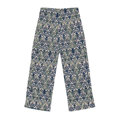 Cozy Floral Women's Pajama Pants, Relaxing Lounge Wear, Comfy Sleepwear, Ideal Gift for Her, Perfect for Relaxation and Home