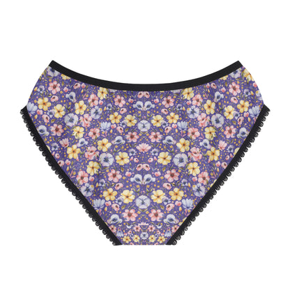 Floral Cotton Women's Briefs – Comfortable & Stylish Intimates for Everyday Wear