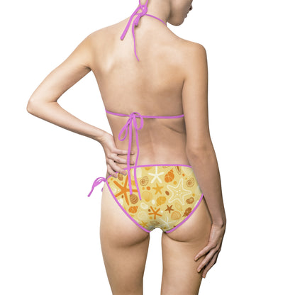 Stylish Floral Women's Bikini Swimsuit - Perfect for Summer Beach Days