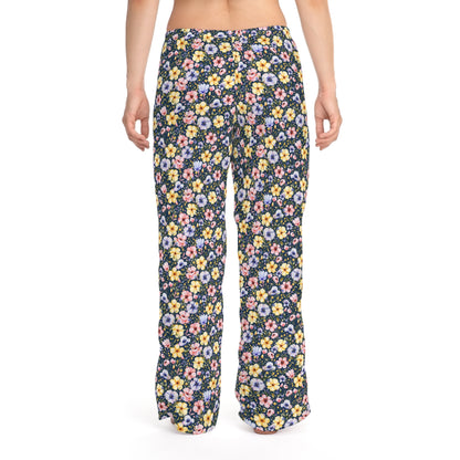 Women's Floral Pajama Pants - Cozy Sleepwear for Relaxation and Dreamy Nights