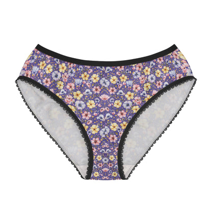 Floral Cotton Women's Briefs – Comfortable & Stylish Intimates for Everyday Wear