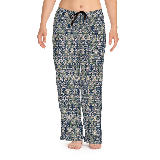 Cozy Floral Women's Pajama Pants, Relaxing Lounge Wear, Comfy Sleepwear, Ideal Gift for Her, Perfect for Relaxation and Home