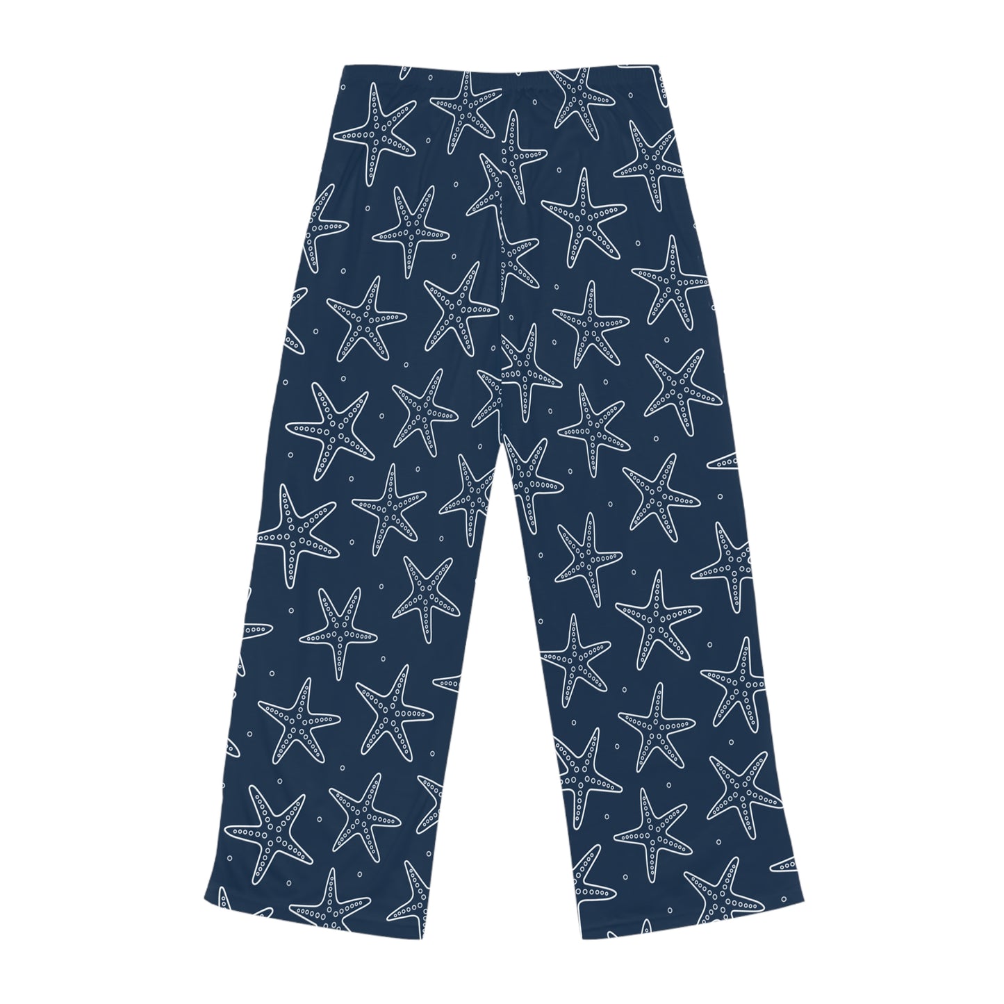 Nautical Star Women's Pajama Pants, Cozy Sleepwear, Starfish Lounge Pants, Relaxation Gift, Summer PJs, Beach Theme Comfort