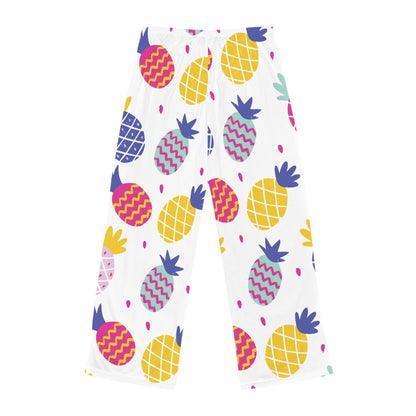 Tropical Pineapple Women's Pajama Pants - Fun and Cozy Nightwear